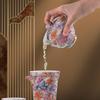 Souvenir Enamel Color Wanhua Ceramic Kung Fu Tea Set Creative Annual Meeting Gifts High-end Guochao Tea Ware Teacup