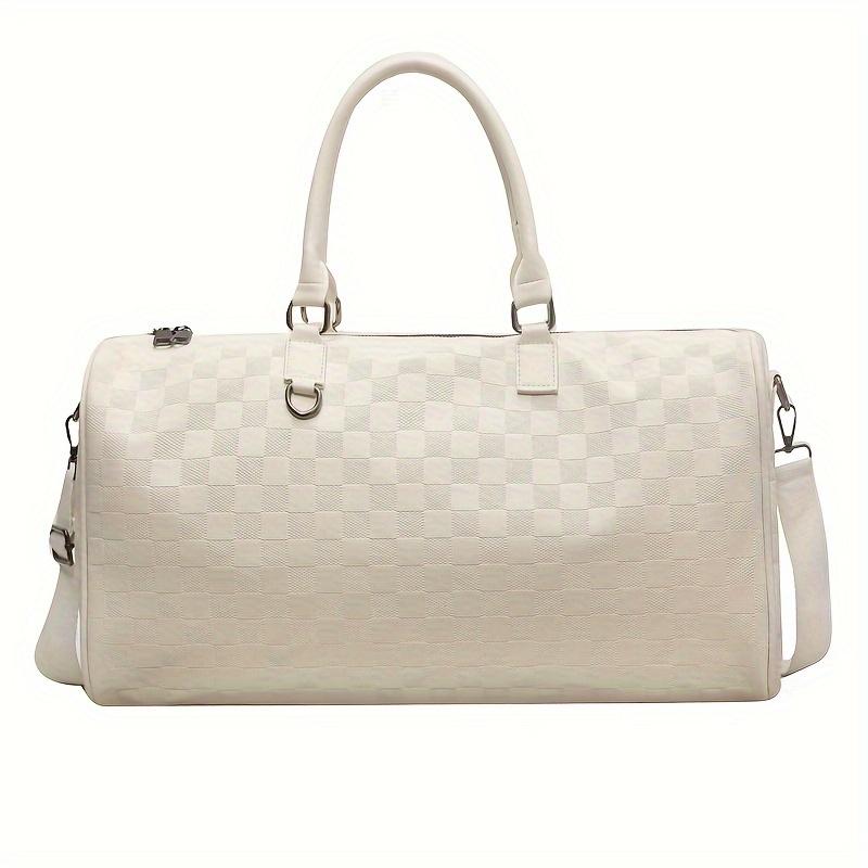 1 шт. Ретро большая вместительная сумка для хранения, водонепроницаемая большая сумка для фитнеса на молнии, подходит для плавания, фитнеса, командировки, спорта