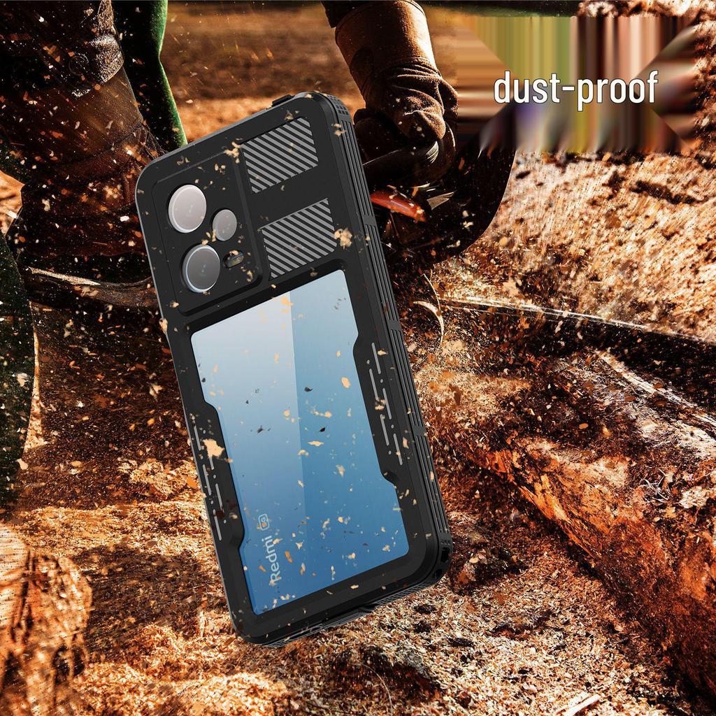 Водонепроницаемый противоударный чехол для Redmi Note 13 Pro/Note 15 Pro 5G