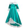 Super Movie Rosalina Cosplay Costume Girls Princess Ball Gown Dress Kids Crown Accessories Full Set Halloween Carnival Outfit
