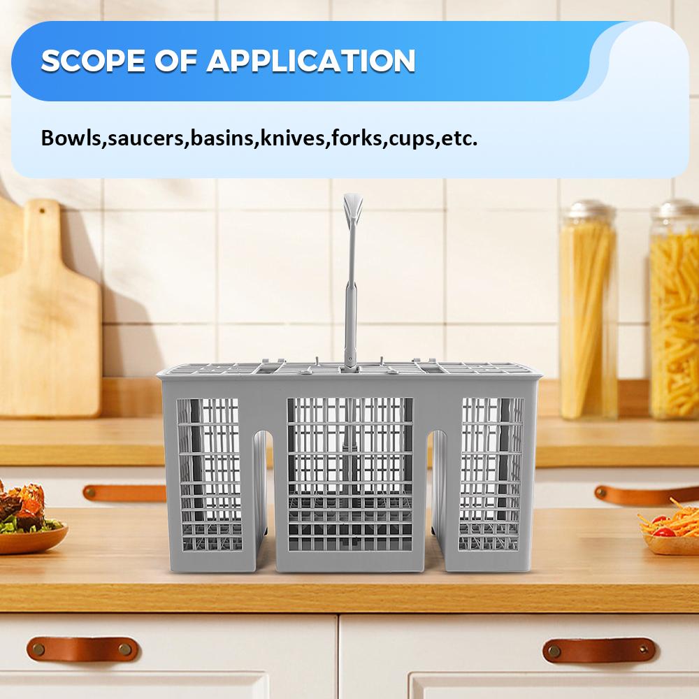 Универсальная корзина для столовых приборов Для Siemens Для Bosch Для Maytag Для Kenmore Для Constructa Для Whirlpool Для LG Кухонное хранение Посудомоечные машины Корзина для столовых приборов