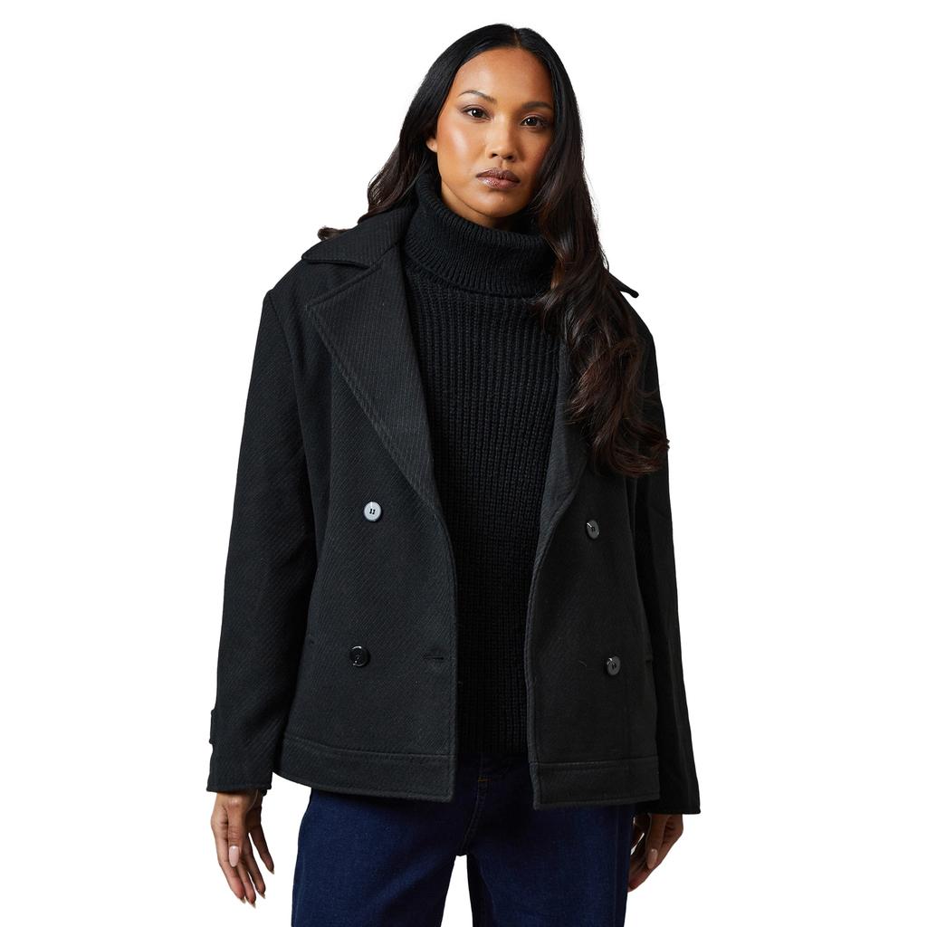 Принципы Женский/дамский воротник Деталь Двубортный пиджак