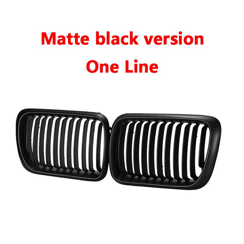 51138195151 Car Accessories For BMW E36 1997 1998 1999 Front Bumper Grille Air Intake Grille Sport Honeycomb Grid Air Intake