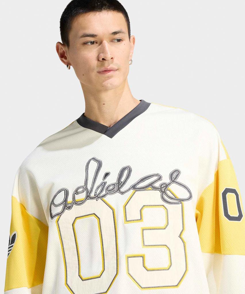 ADIDAS Hockey Long Sleeve Jersey - Yellow / Ku9188