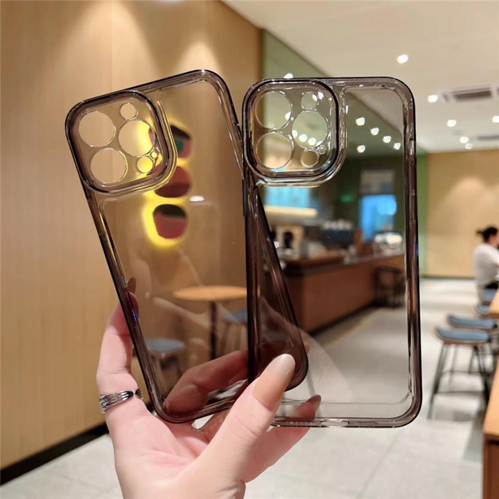 Для iPhone 11 12 13 14 15 16 Pro Max X XS XR 6 6S 7 8 Plus Space Phone Case Soft Silicone Clear Camera Full Cover Protective Cover