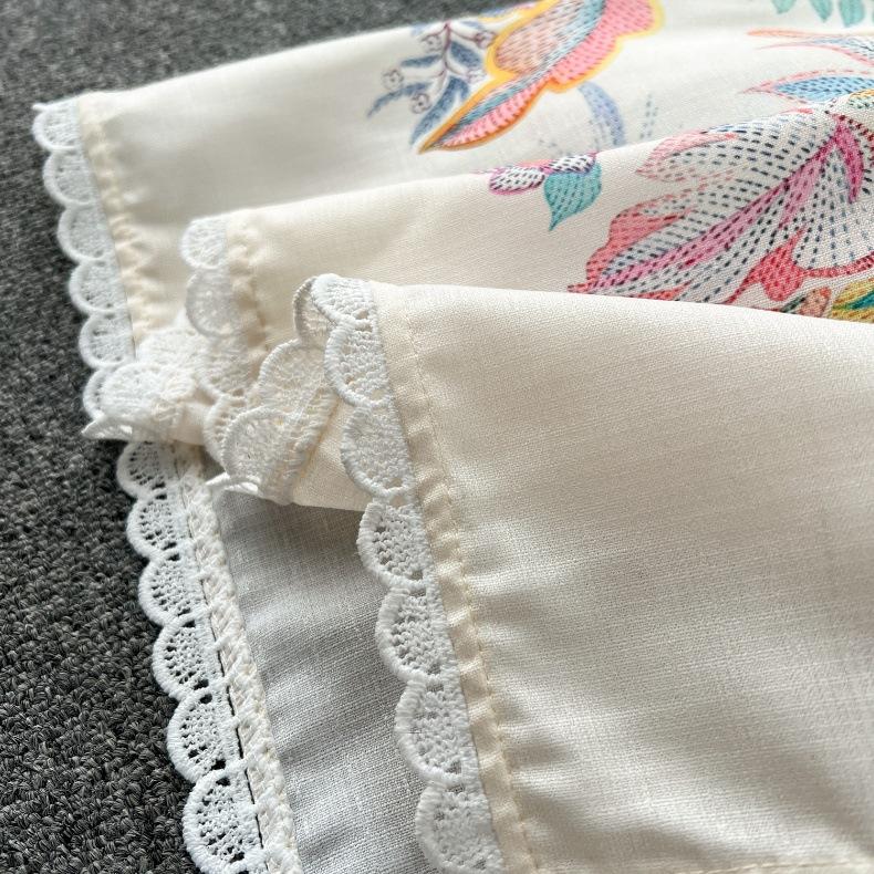 Платья в стиле французского суда, женское, нежное кружевное кружевное платье с V-образным вырезом, на пуговицах, облегающее, длинное, с принтом