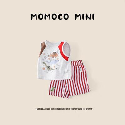 Очаровательный летний комплект для детей MOMOCO