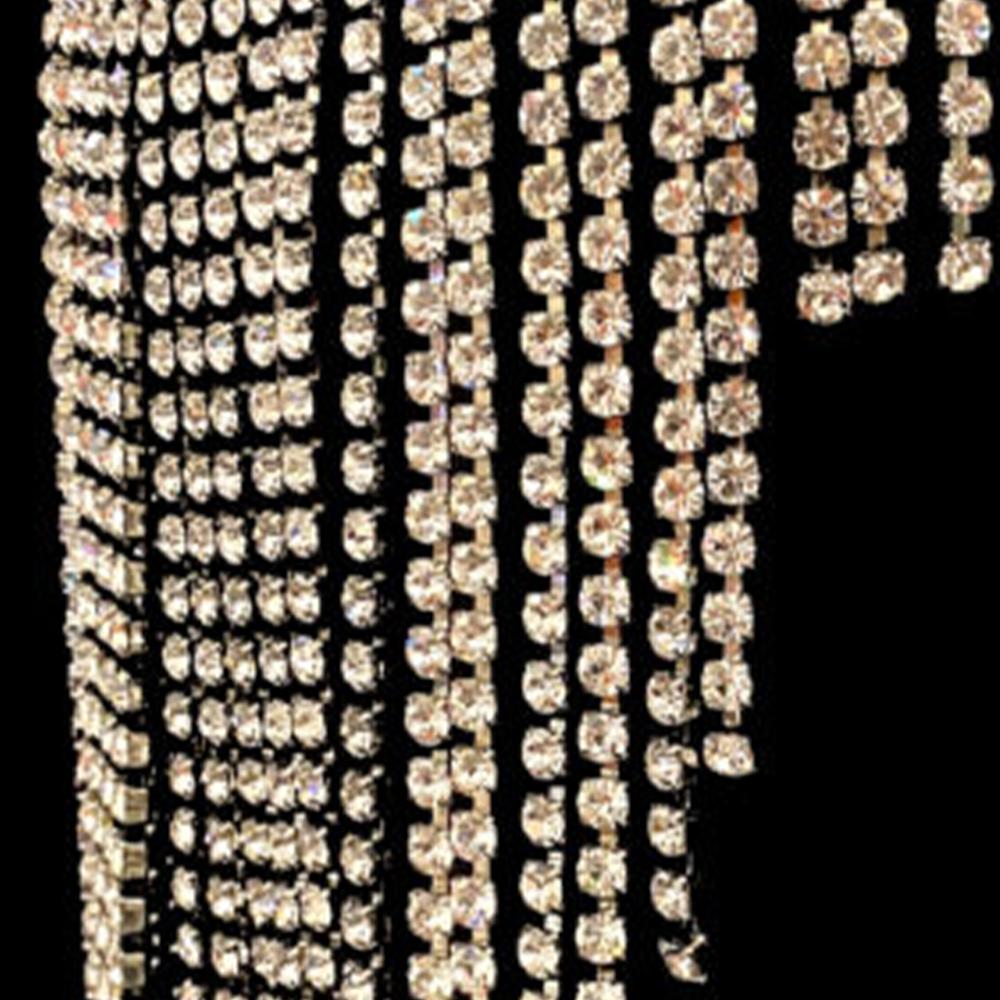 Преувеличенная бахрома, цепочка для волос, аксессуары, косы, ювелирные изделия Y2k, блестящая новая повязка на голову с кристаллами для ночного клуба, шляпа, свадебный головной убор