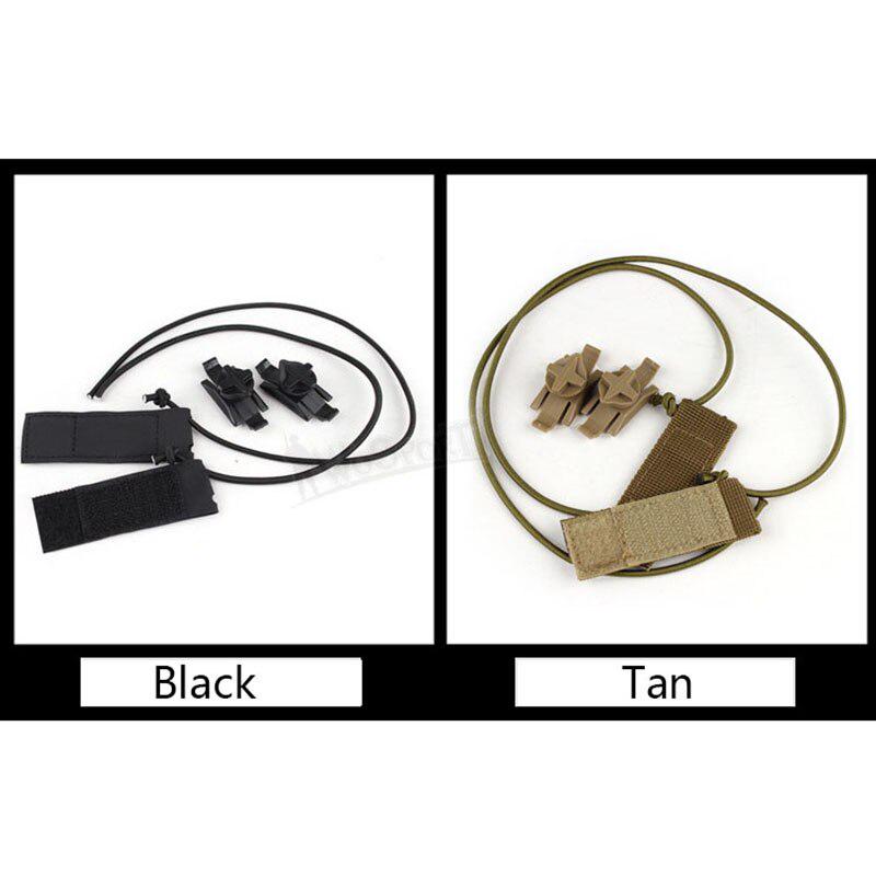 Аксессуары для очков Smith Goggles Fast Helmet Adapter Line Auxiliary Line Аксессуары для тактических боевых шлемов