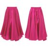 Kids Girls Stylish Dance Clothing Elastic Waistband Large Swing Loose Half-length Skirt