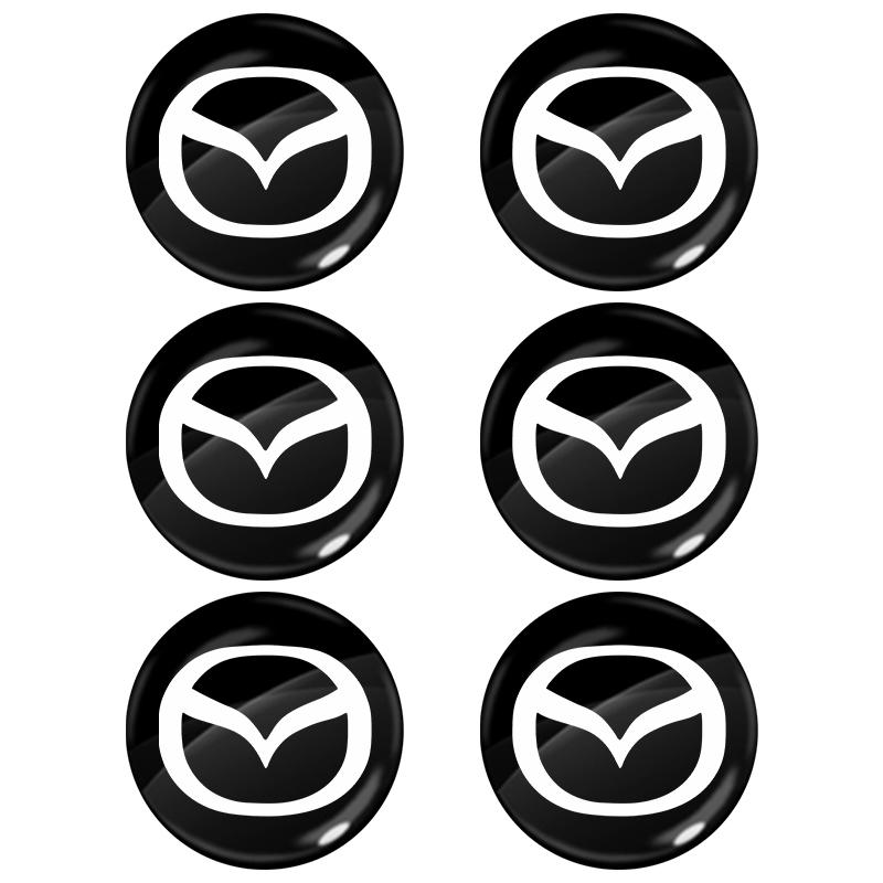 Наклейки на замочную скважину автомобильного замка Защита дверного замка Автомобильные 3D-наклейки Для Mazda 6 3 CX5 5 2 323 CX7 Demio Atenza Axela MX30 CX30 CX3 CX9 RX8 RX7