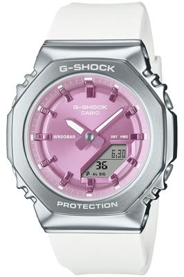 Часы Металл, покрытый биомассой пластик Белый [Casio] G-Shock [] GM-S2110-7A6JF Женский
