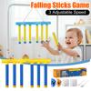 Игра "Лови падающие палочки" для детей и взрослых, сенсорная игрушка, ловля падающих палочек, Drop Catch, 3 регулируемые скорости, реакция рефлексов