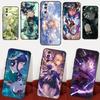 Чехол Genshin Impact для Honor 90 Lite 70 Lite 50 X8a X9a X7a X6a X7 X8 X9 Magic 5 Pro 4 Lite 9X 8X Coque