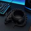 Цветочный горшок, напечатанный на 3D-принтере, Горшок-плантатор в сказочном стиле в форме дракона с вентилируемой конструкцией, Маленький контейнер для растений для домашнего декора