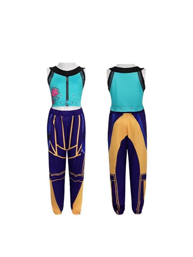 Косплей-костюм для Хэллоуина - Набор Руми Зои Милы - Европейская и Американская Девичья Группа Охотников на Демонов