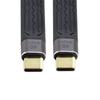 xiwai Male to Male USB4 40Gbps 100W 8K Flat Slim FPC Data Cable for Laptop Mobile 13cm Type-C USB-C & Phone,