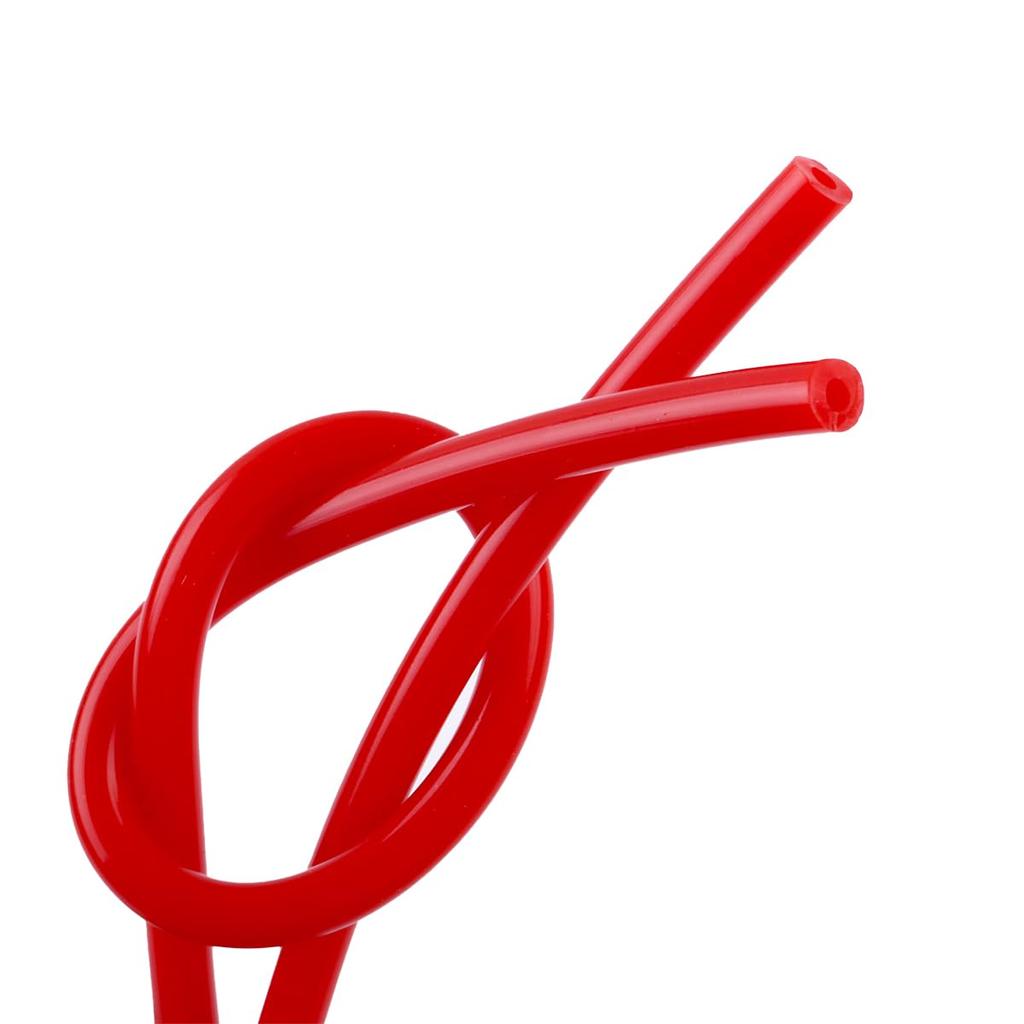 Силиконовый шланг ZAP, внутренний диаметр 5 мм, внешний диаметр 10 мм, длина: 3м, Толщина стены: 2,5 мм, красный