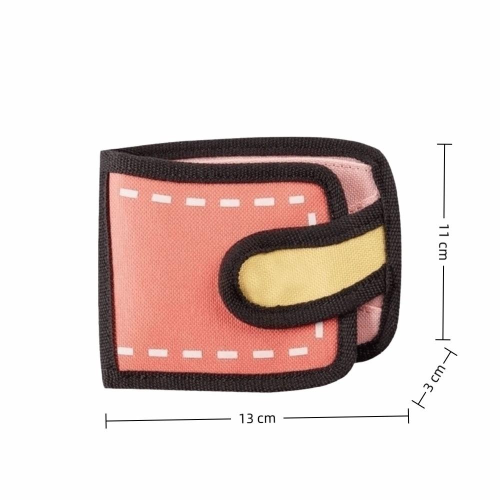 Creative Ultra-Thin Canvas Wallet Multi-Card Slot Cartoon Coin Purse Women's Wallet Women