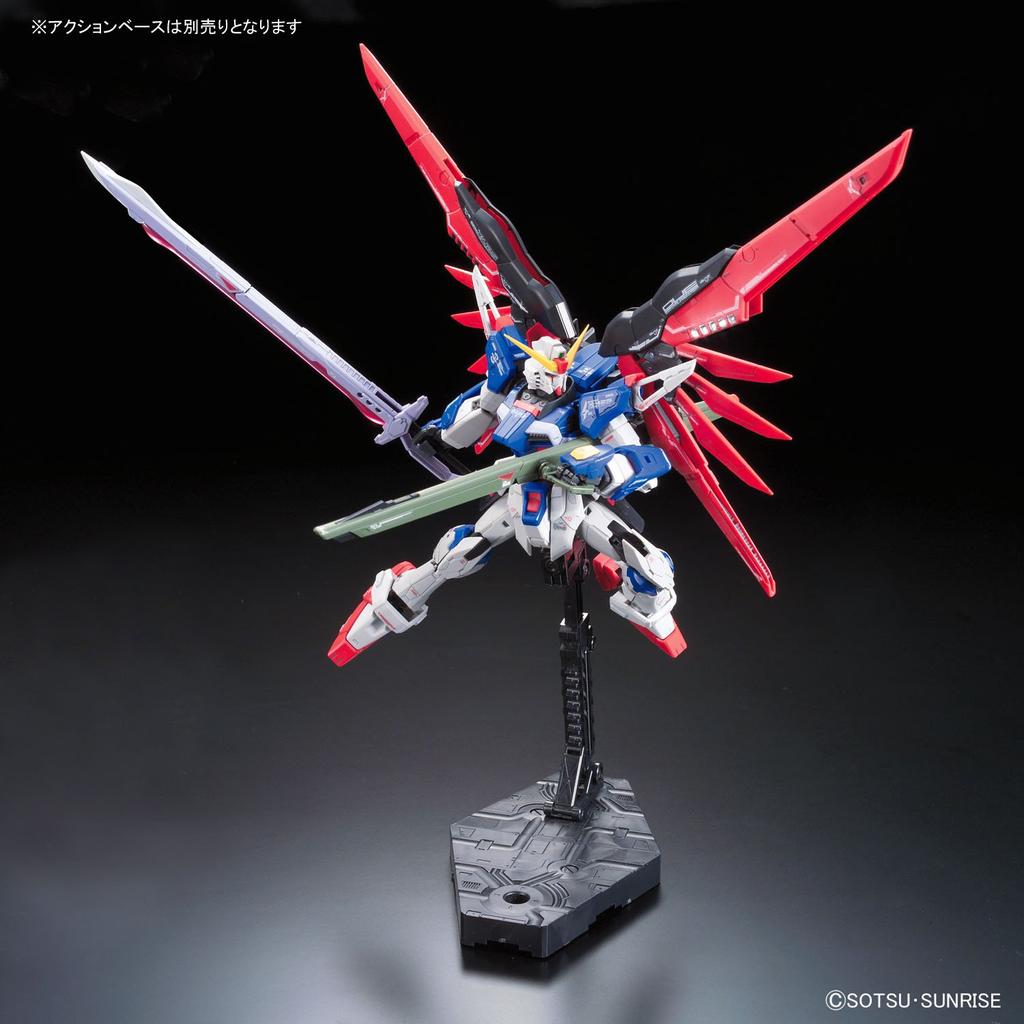 BANDAI SPIRITS RG Mobile Suit Gundam SEED DESTINY Destiny Gundam масштабная пластиковая модель ZGMF-X42S 1/144 с цветовой кодировкой