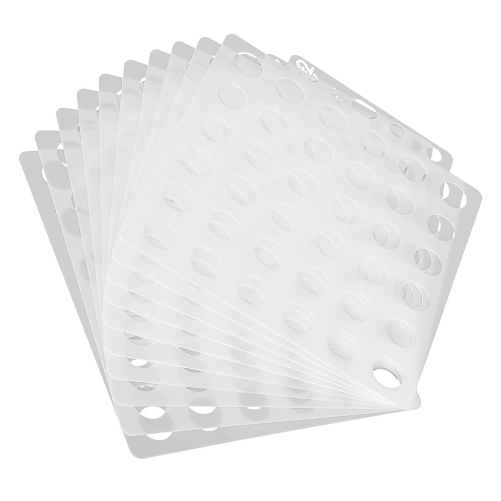 10 шт. шаблон для рисования, полые точки, спрей, ПЭТ-трафарет, вспомогательные инструменты для рисования