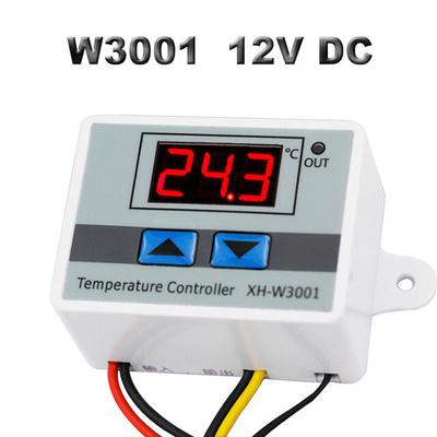 W3001 W3002 Микрокомпьютерный контроллер температуры DC12V 24V AC110 AC200V Цифровой термостат Термореле Управление нагревом и охлаждением