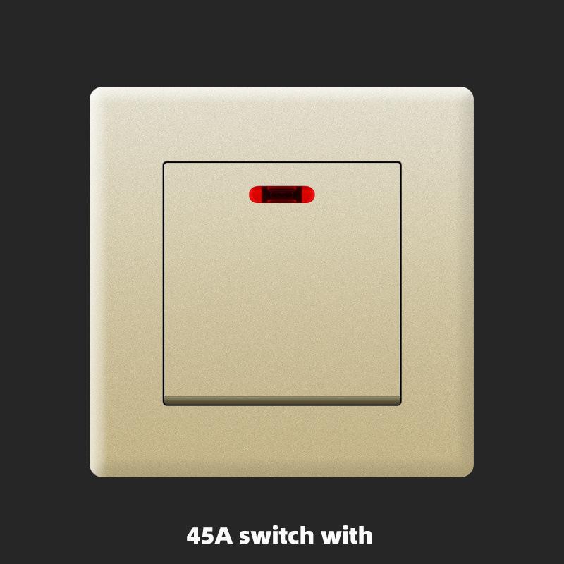 Розетка 13А, Великобритания, 18 Вт, быстрая зарядка Type-C, настенная розетка 220 В, панель переключателей на 1/2/3/4 клавиши, 1/2-ходовая, универсальная 5-контактная настенная электрическая розетка