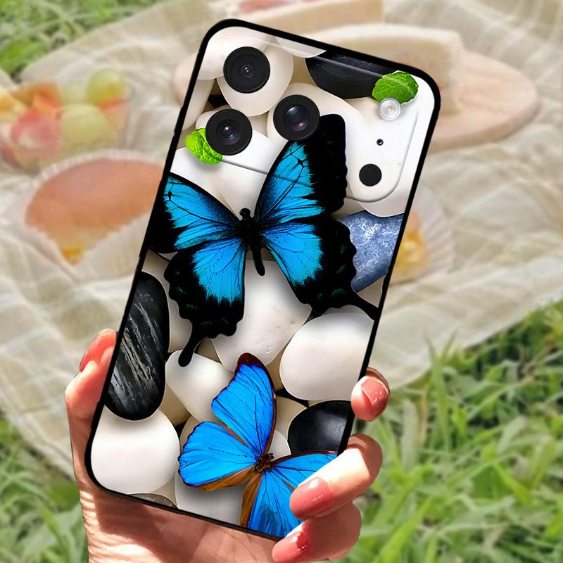Для iPhone 17 Pro 17Pro Чехол Роскошный Волк Лев Силиконовый Мягкий ТПУ Чехол для Телефона Для Apple IPhone17 Pro A3256 Чехлы Ударопрочный Coque