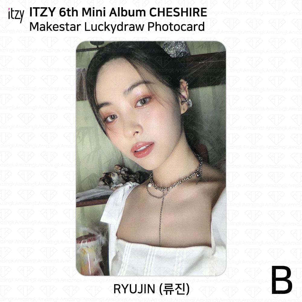 ITZY 6th Mini Album Cheshire Makestar Lucky Draw Photocard 2 Versions KPOP K-POP