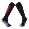 "Children's and Adult Quick-Dry Non-Slip Knee-High Sports Socks - Thick Terry Bottom, Multi-Color Options for Boys and Girls."