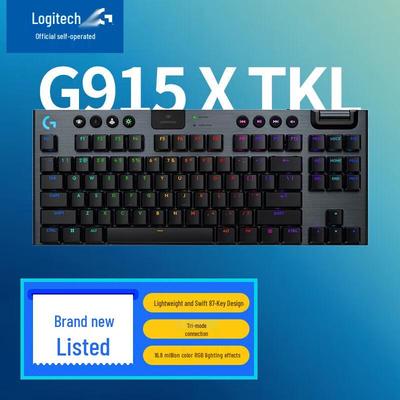 Logitech G915 X LIGHTSPEED TKL Низкопрофильная игровая клавиатура Clicky