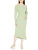 Rib Knit Dress 16WNO231026 LIME 0 [Styling/] Women's