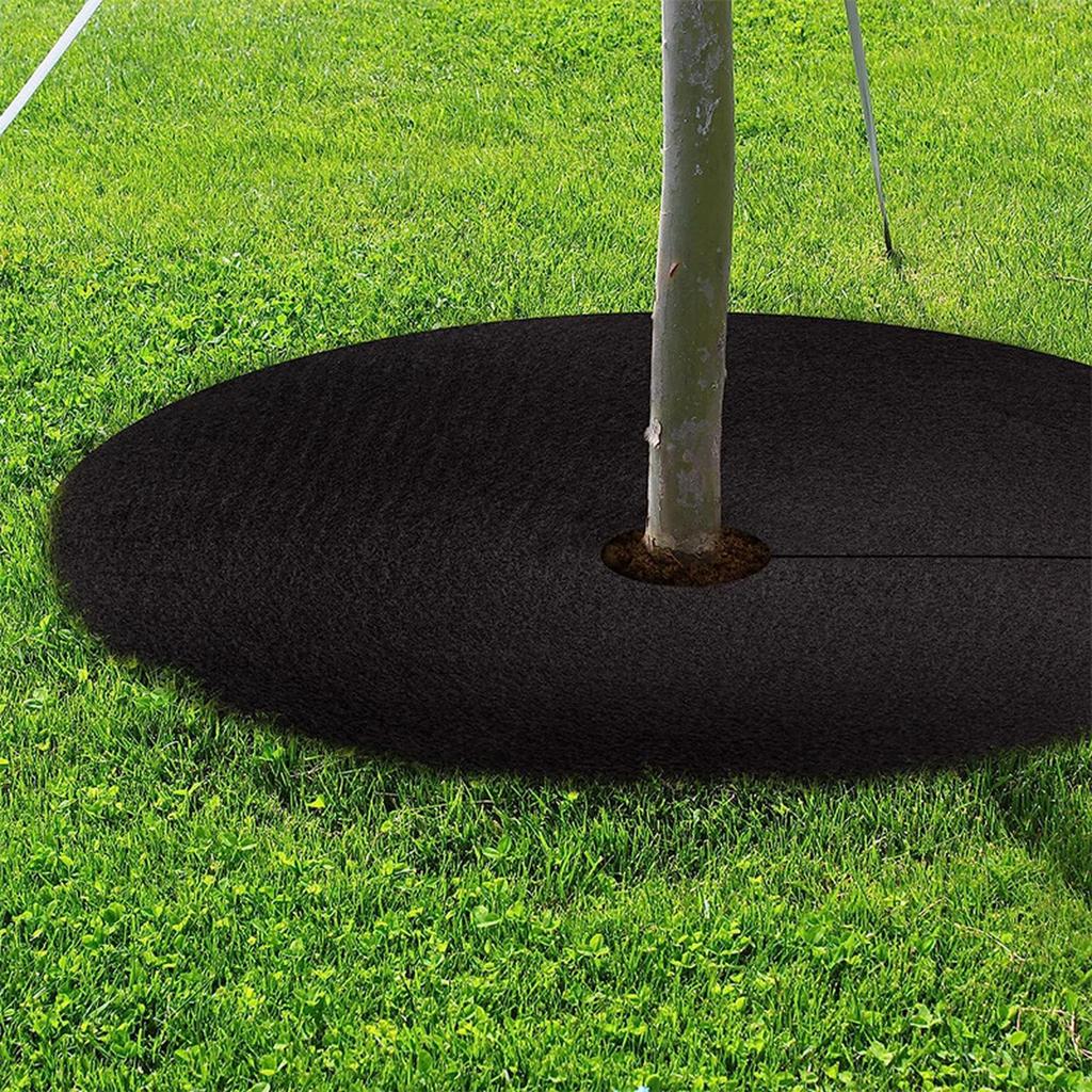 Барьерный мат для корней деревьев, многоразовые мульчирующие кольца для деревьев для контроля корней