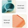 Dumpling Plate Non-slip Stackable Plastic Dipping Saucer Sushi Dish