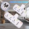 Electrical Plug Household 4 Way Smart Plug Outlets Power Board USB Socket Adapter Surge Protector