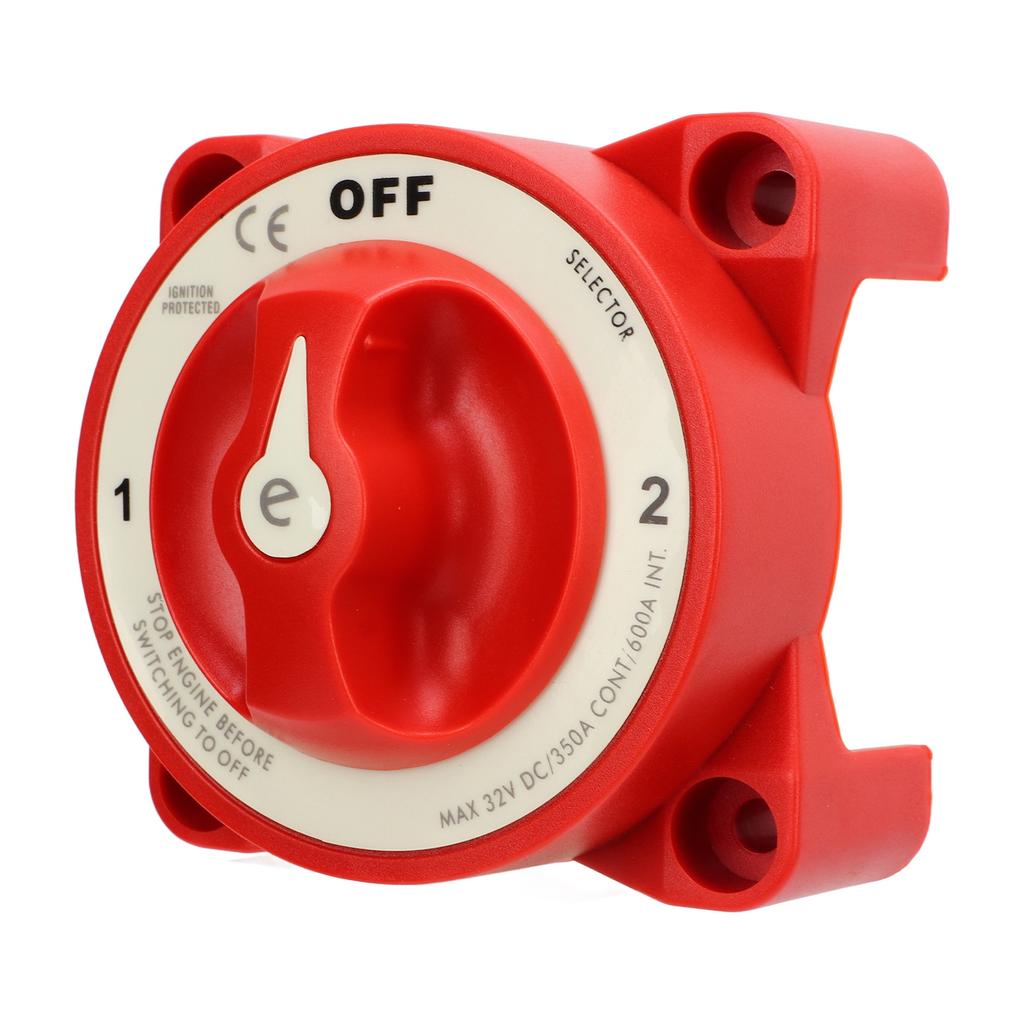 Выключатель массы Отключение питания Аварийный выключатель Изолятор 3 уровня 350А 32В постоянного тока для автодома, морского судна, лодки