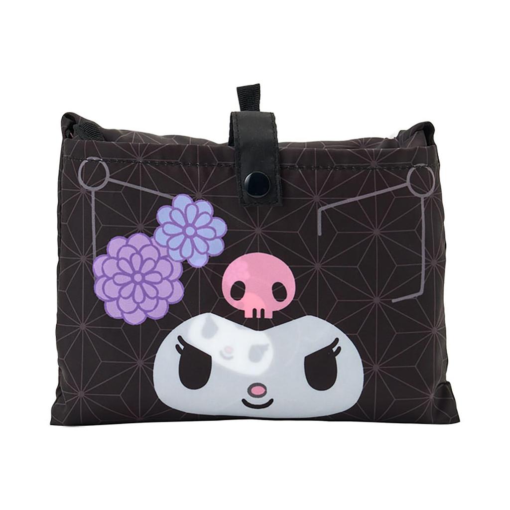 Japanese Pattern Eco Bag Kuromi 085570 [Sanrio]