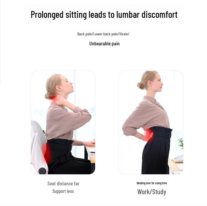 Breathable Gel Memory Foam U-Shaped Office Chair Cushion for Long-Term Sitting