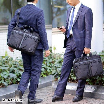 Porter Сумка 3 в 1 для бизнеса, на плечо, рюкзак 859-05606 Черный