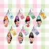 Брелок BTS, Брелок Bangtan Boys с Фото, Бирка с Днем Рождения и Подписью, Шарм для Сумки K-pop Фанатов ARMY(Джин / РМ / Шуга / Чимин / Ви / Джей-Хоуп / Чонгук)