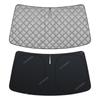 For Chery Tiggo 4 Custom-Fit 4-Layer Graphene Windshield Sunshade Reflective Gray-Silver Surface Helps Reduce Direct SunlightWindshield Sunshades 1