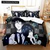 Новый комплект постельного белья Anime Black Butler Cool Sebastian Ciel Dakimakura для взрослых, пододеяльник, односпальный, двухспальный, из микрофибры