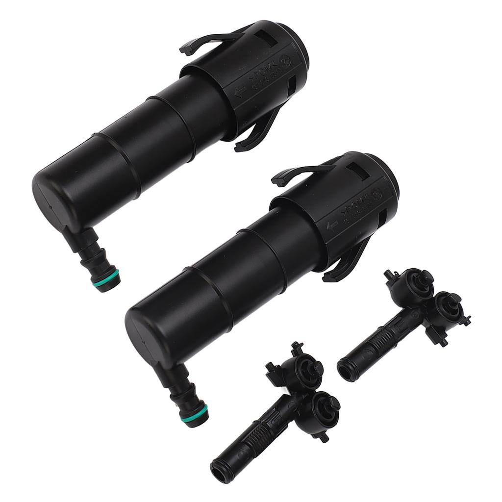1 Pair Headlight Washer Nozzle 13227348 Headlamp Washer Fluid Jet Replacement for Opel Insignia A 2009 To 2017