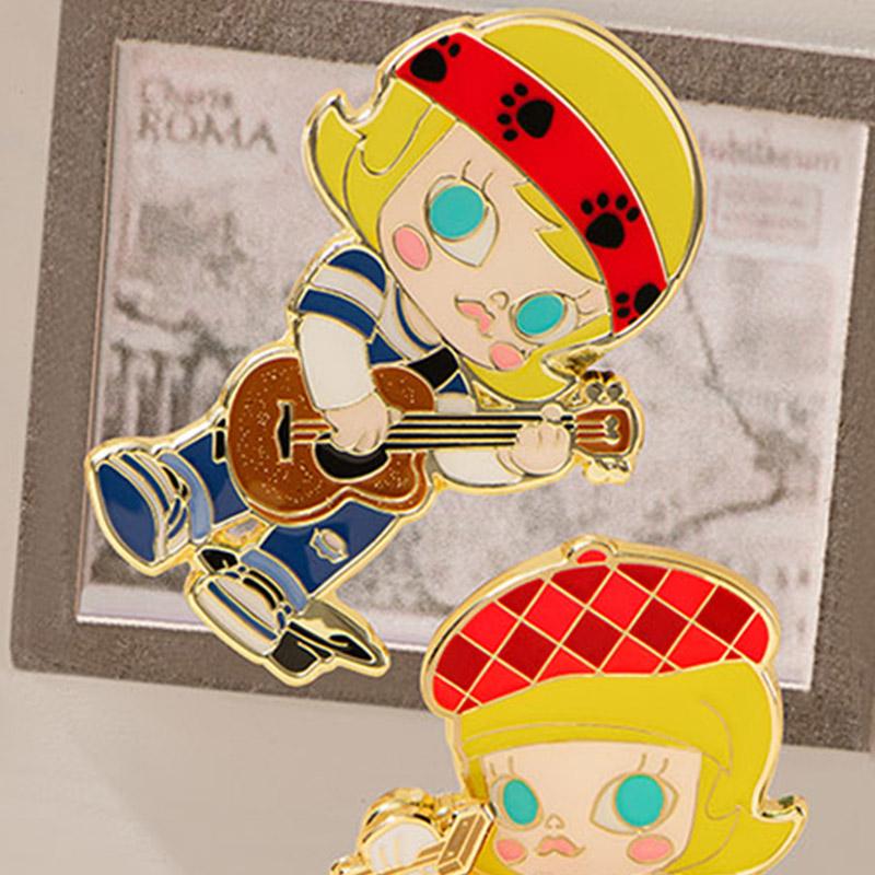 POP MART Molly Fantasy Hobo Коллекция Мемо Значок Слепая Коробка Продукты, Одна Таинственная Коробка