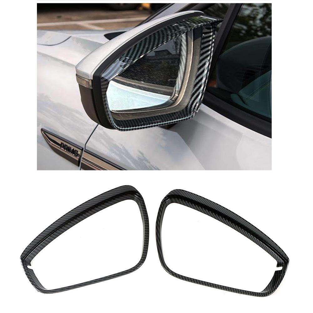 For Volkswagen VW ID.4 ID4 ID.6 ID6 2024 2024 LHD Car Rearview Side Mirror Refit Rainproof Shell Cover Rain Visor Eyebrow Trim