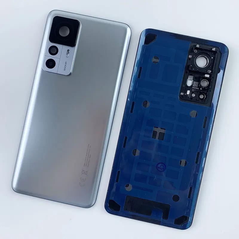 Для Xiaomi 12T задняя крышка батарейного отсека для Xiaomi 12T Pro задний корпус стеклянная дверь запасные части