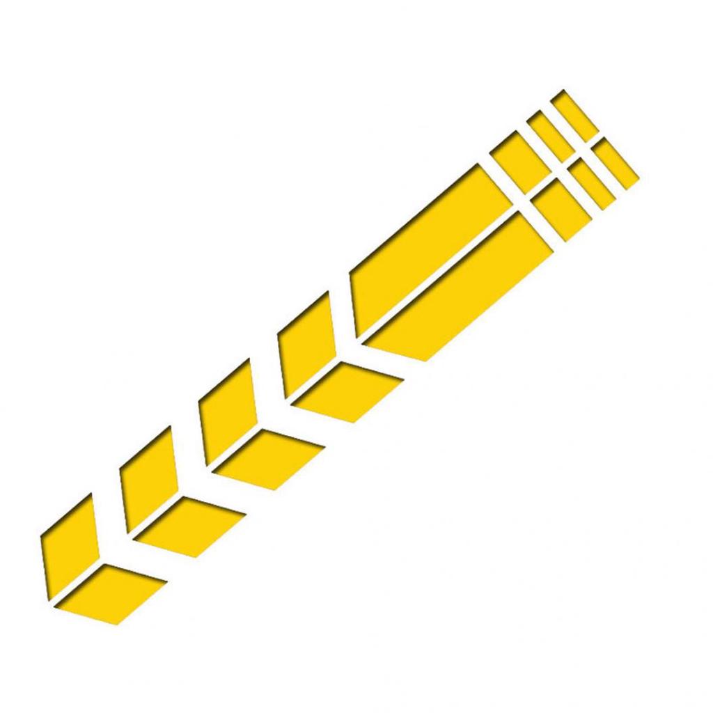 Крутая стильная наклейка на мотоцикл, светоотражающая наклейка на крыло мотоцикла, украшение