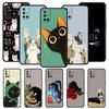 Милый кот, играющий, забавный чехол для телефона для OnePlus 15 13 12 11 10 Pro 13T 13R 12R 9 8T 8 7 7T 9R Nord 2T CE 2 3 4 5G, мягкая крышка