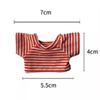 Accessories Casual Wear T-shirt Mini Clothes Tops for 10cm Cotton Doll for 10cm Cotton Doll