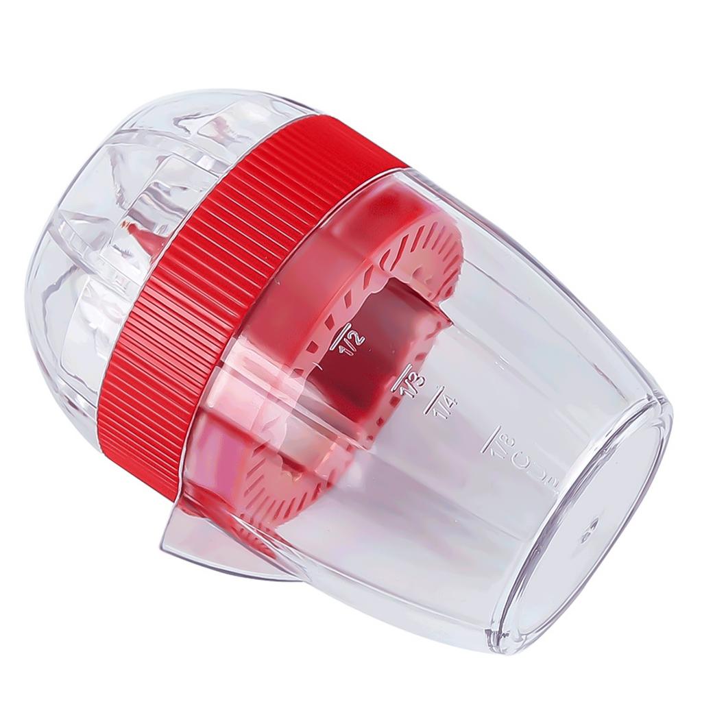 Ручной пресс для лимона, соковыжималка для апельсина с крышкой, простая в использовании кухонная утварь для любителей сока